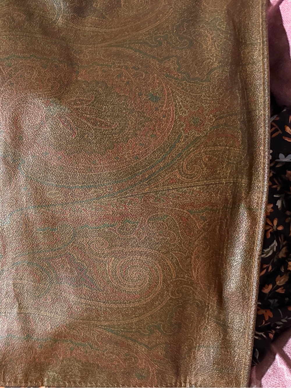 Classic Metallic Brown Tote Bag